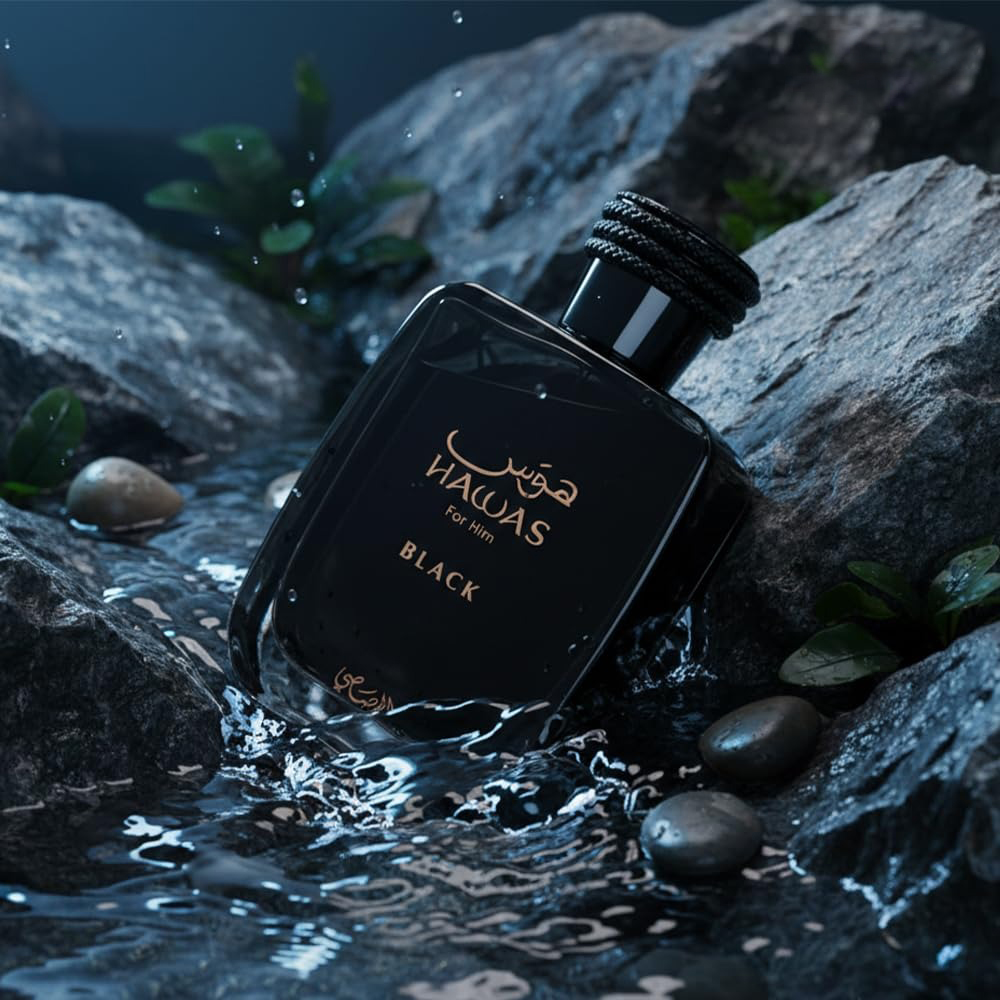 Hawas Black от Rasasi для мужч – обзор и цена Fragrance Perfume For Man