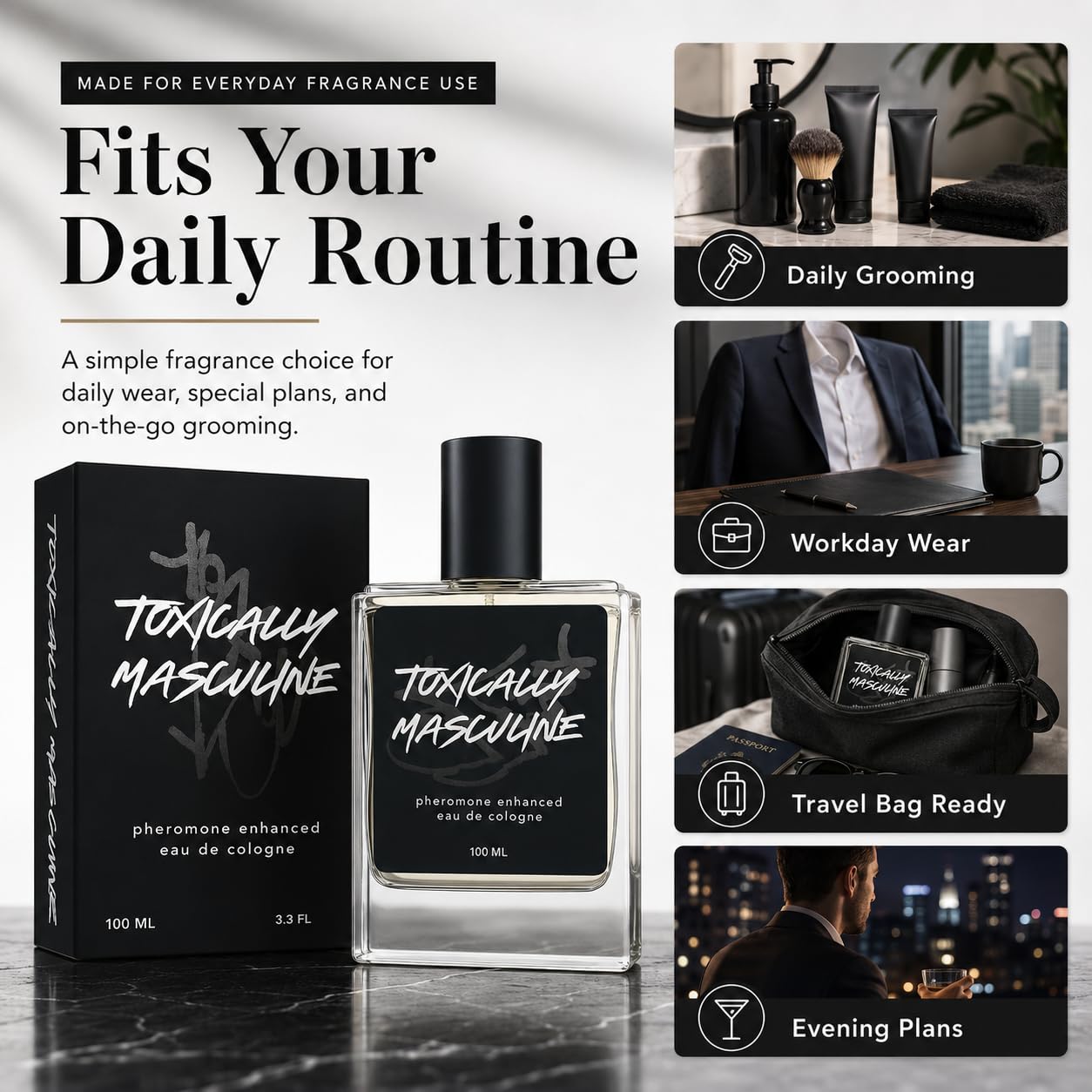 Токсически мужественный одекол – обзор и цена Fragrance Perfume For Man